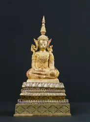 Boeddha zittend in meditatie, Rattanakosin Periode